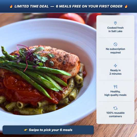 SLC Fresh Cooked 100% Ready To Eat Meals